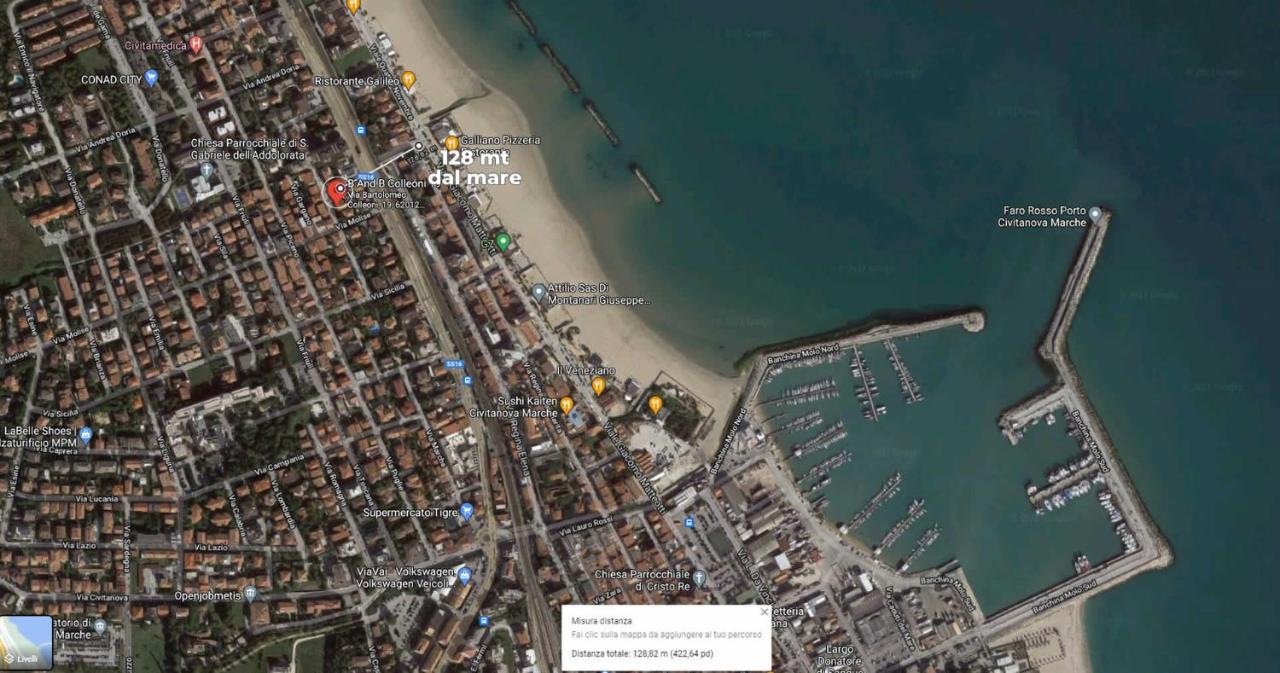 Colleoni 19 Bangkok, Appartamento Superior Civitanova Marche Εξωτερικό φωτογραφία
